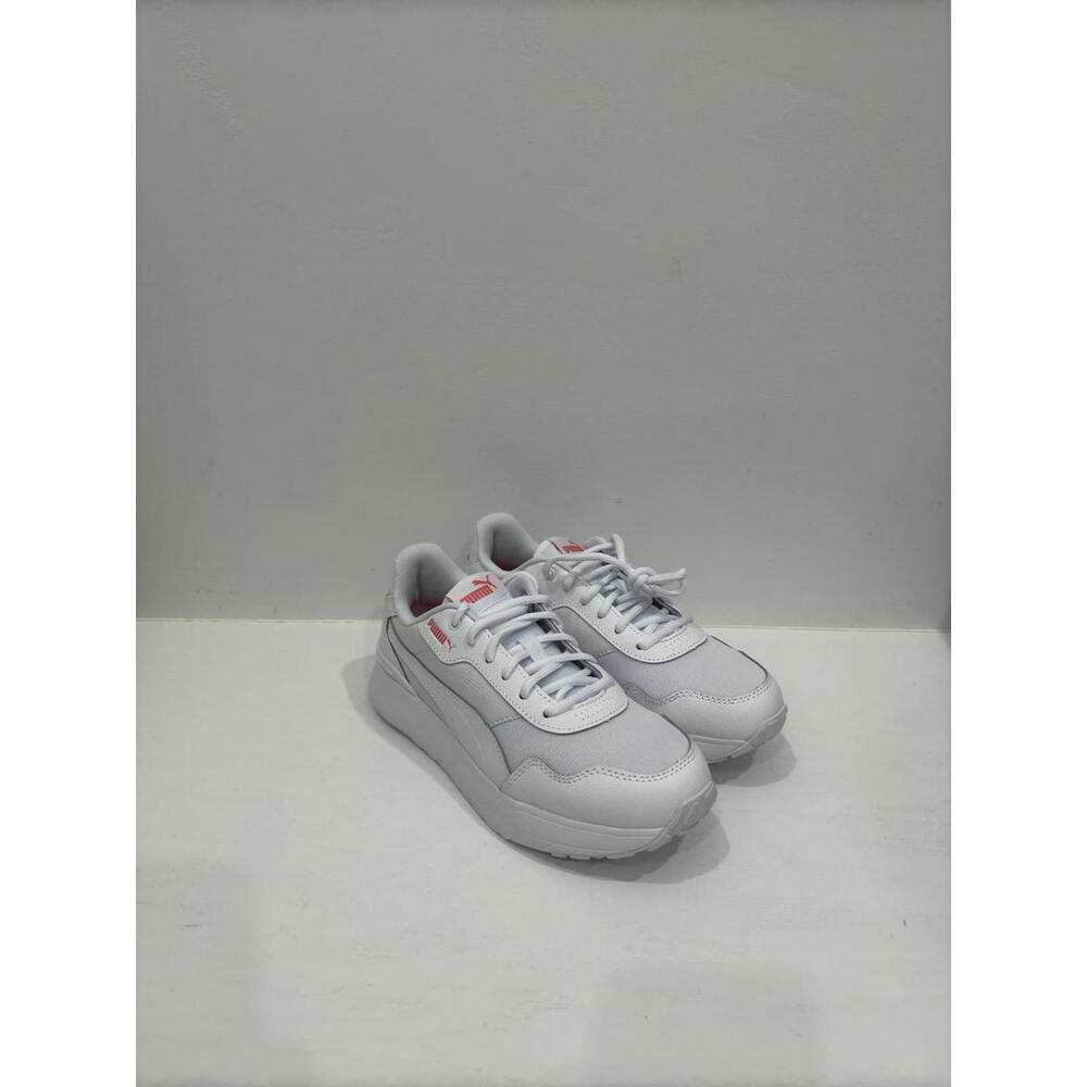Puma R78 Voyage Tumbled Lace Up  Womens White Sneakers Casual Shoes 39863901